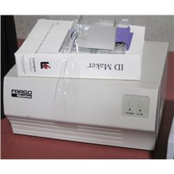 Fargo Quatro ID Card Printer W/Drivers Disc