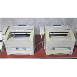 Lot Of 2 Brother Intellifax 4100 & 4750e Fax/Copy