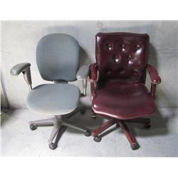 Lot of 2 Office Chairs
