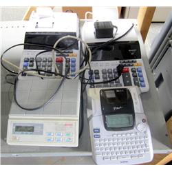 Lot Of 3 Calculators And Scale