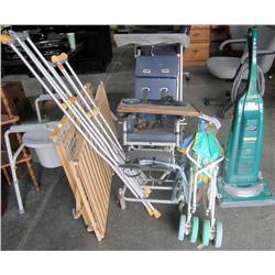 Handicap Items, Vacuum, Stroller, Child Door Stop