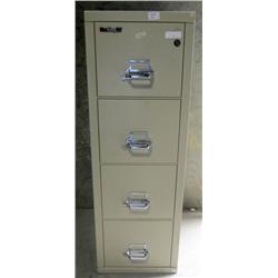Fire King 25 4 Drawer Safe