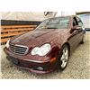 Image 2 : PARKSVILLE - 2006 MERCEDES-BENZ C-CLASS RED 180629 KMS - 783236-1A