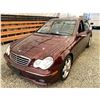 Image 3 : PARKSVILLE - 2006 MERCEDES-BENZ C-CLASS RED 180629 KMS - 783236-1A