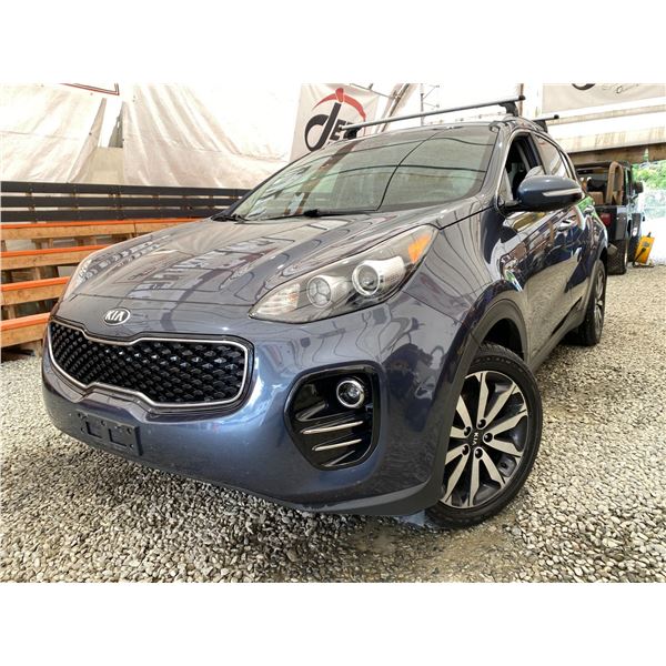 PARKSVILLE - 2018 KIA SPORTAGE BLUE 186915 KMS - 485940-3
