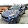 Image 3 : PARKSVILLE - 2018 KIA SPORTAGE BLUE 186915 KMS - 485940-3