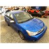 Image 10 : PARKSVILLE - 2011 FORD FOCUS BLUE 120428 KMS - 138833-4