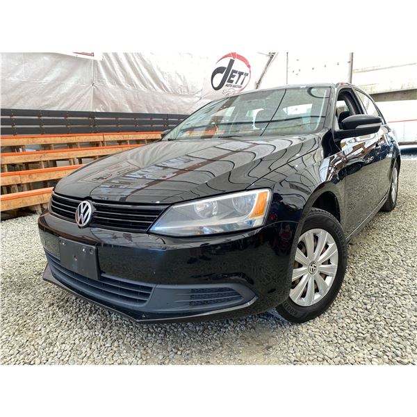 PARKSVILLE - 2014 VOLKSWAGEN JETTA BLACK 374828 KMS - 424520-3