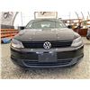 Image 5 : PARKSVILLE - 2014 VOLKSWAGEN JETTA BLACK 374828 KMS - 424520-3