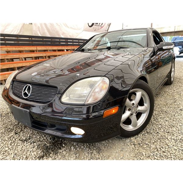 PARKSVILLE - 2002 MERCEDES-BENZ SLK-CLASS BLACK 169036 KMS - 249373-3