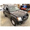 Image 10 : PARKSVILLE - 2006 NISSAN XTERRA BLACK 277584 KMS - 519778-3