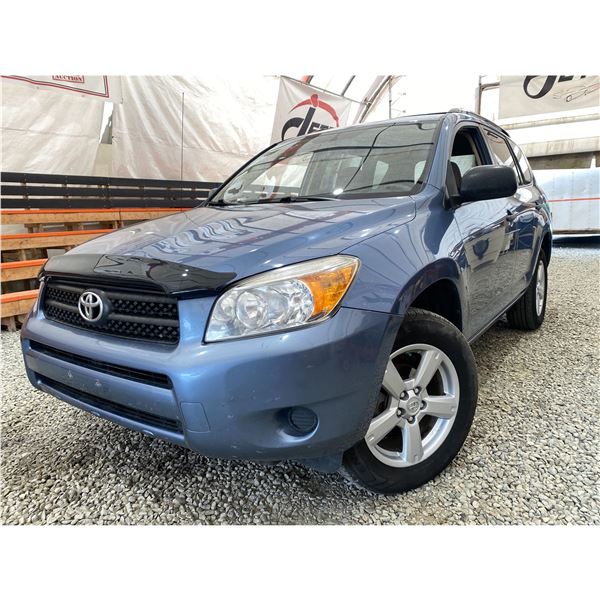 PARKSVILLE - 2008 TOYOTA RAV4 BLUE 187664 MILES - 058442-3