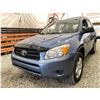 Image 2 : PARKSVILLE - 2008 TOYOTA RAV4 BLUE 187664 MILES - 058442-3