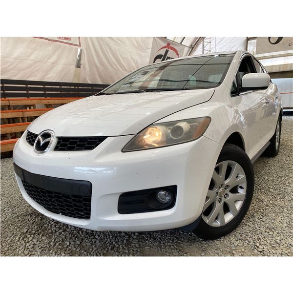 PARKSVILLE - 2008 MAZDA CX-7 WHITE 227334 KMS - 197209-3