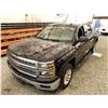 Image 4 : PARKSVILLE - 2014 CHEVROLET SILVERADO BLACK 201958 KMS - 301971-3