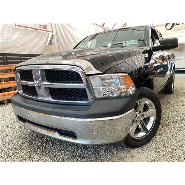 PARKSVILLE - 2012 DODGE RAM BLACK 256998 KMS - 296132-3