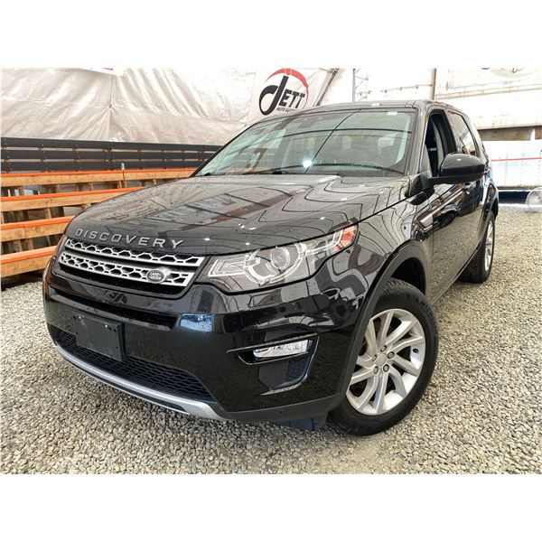 PARKSVILLE - 2017 LAND ROVER DISCOVERY SPORT BLACK 145790 KMS - 677767-3