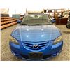 Image 6 : PARKSVILLE - 2006 MAZDA 3 BLUE 195867 KMS - 423782-2