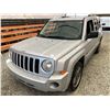 Image 3 : PARKSVILLE - 2009 JEEP PATRIOT GREY 253559 KMS - 228141-2