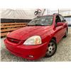 Image 1 : PARKSVILLE - 2004 KIA RIO RED  KMS - 206762-2