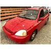 Image 3 : PARKSVILLE - 2004 KIA RIO RED  KMS - 206762-2