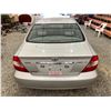 Image 19 : PARKSVILLE - 2002 TOYOTA CAMRY GREY 284071 KMS - 020937-2