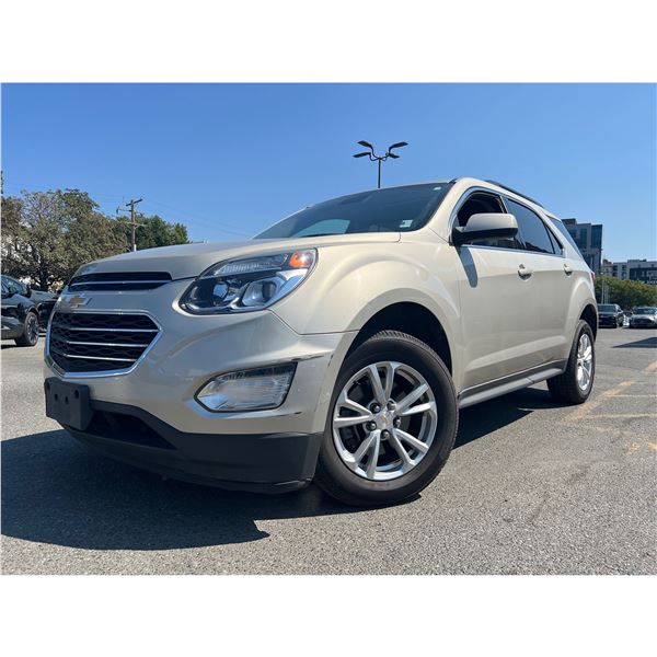 "REMOTE SALE" - 2016 CHEVROLET EQUINOX GOLD 123847 KMS - 126999-3
