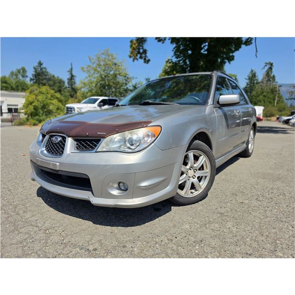 DUNCAN - 2007 SUBARU IMPREZA SILVER 260190 KMS - 813334-3