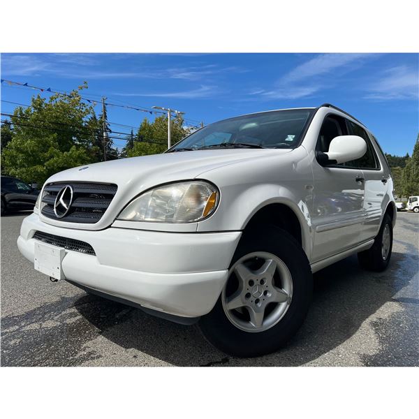 "REMOTE SALE" - 2000 MERCEDES-BENZ M-CLASS WHITE 175732 KMS - 180005-3