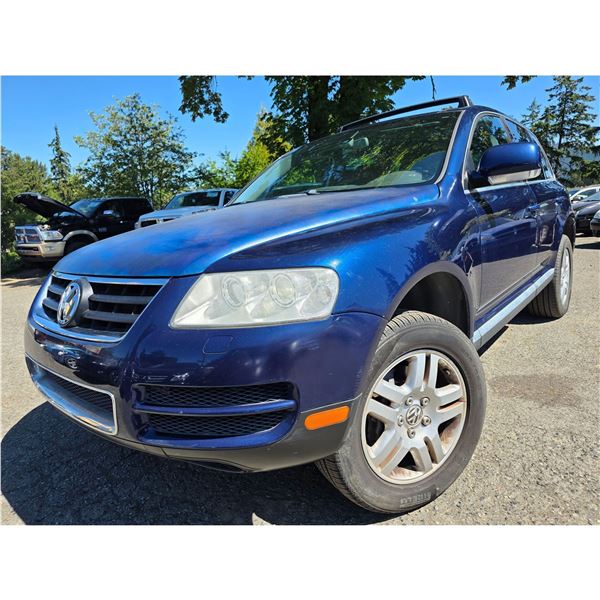 DUNCAN - 2004 VOLKSWAGEN TOUAREG BLUE 136312 KMS - 052226