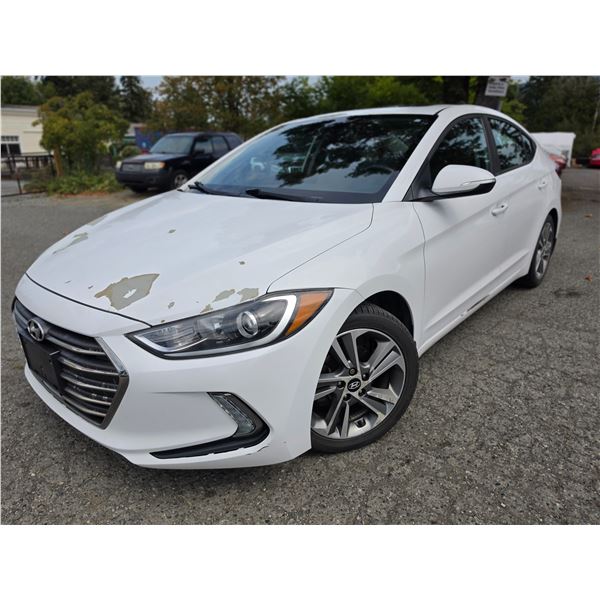 DUNCAN - 2018 HYUNDAI ELANTRA WHITE 232714 KMS - 661198-3