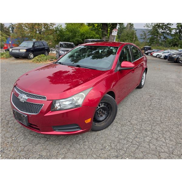 DUNCAN - 2013 CHEVROLET CRUZE RED 192607 KMS - 294276-3