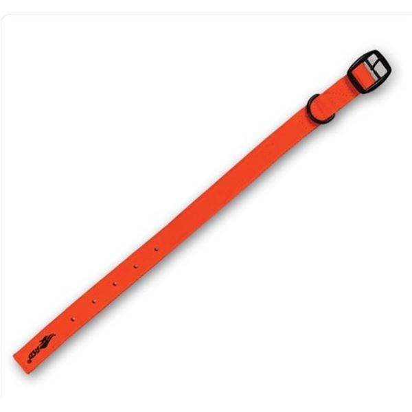 ASD Blaze Orange Standard Dog Collar Large 24"-27"
