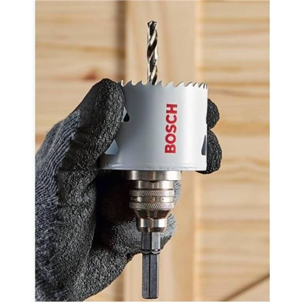 Lot of 2 - Bosch 1-7/8" Bi-Metal Hole Saws HB187