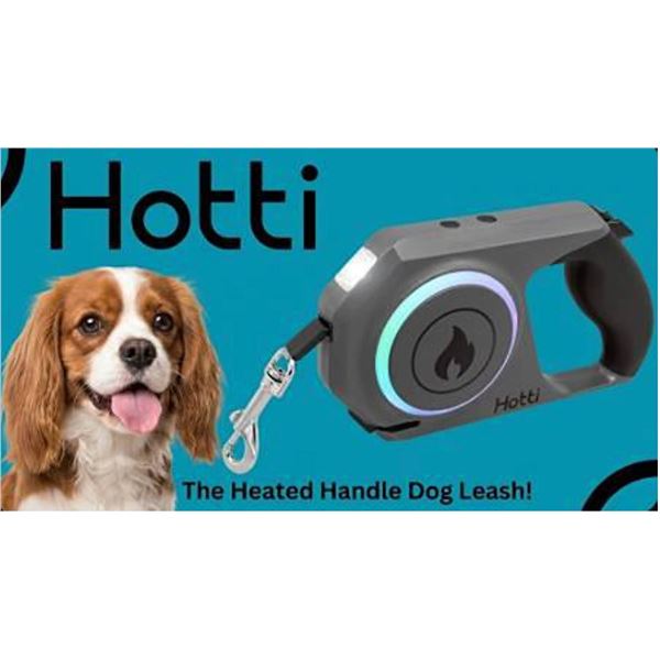 Hotti Heated Handle Dog Leash in Case