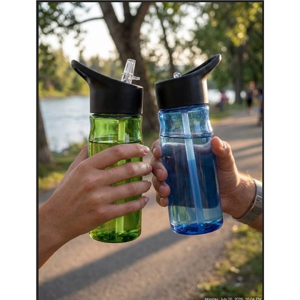 2 Thermos intak Hydration Bottles 18oz