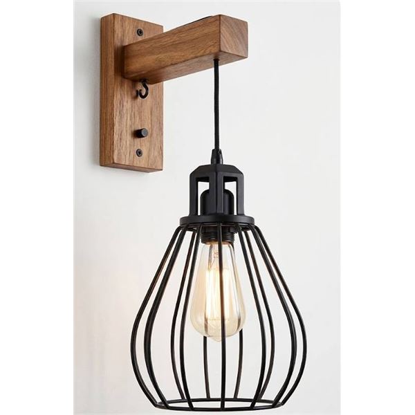 Plug-in Wall Sconce Set for Living Room/Hall *MAY VARY FROM STOCK PHOTO *