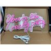 Image 3 : Pink LED Sign â€œYouâ€™re Like Really Prettyâ€