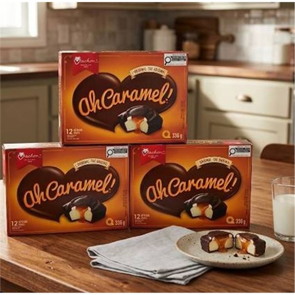Vachon Ah Caramel! Cakes 3 Boxes (336g)