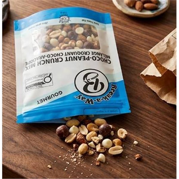 Break-A-Way Choco-Peanut Crunch Mix 110g Pack
