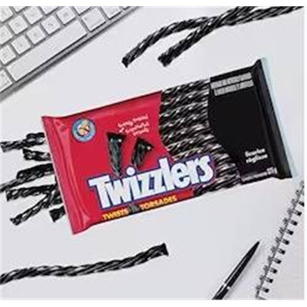 Twizzlers Licorice Twists 8 x 375g Packs