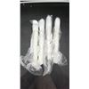 Image 2 : 4x50 Count DGT-FLAGS Wrapped Flag Poles - White - 200 total count