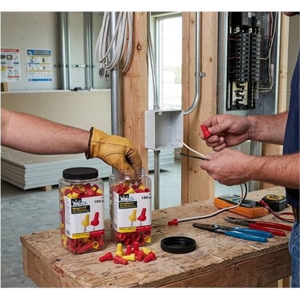 IDEAL WingTwist Wire Connectors, 2X150PC