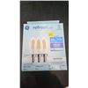 Image 3 : 6 - 3 pack Boxes GE Refresh LED Candelabra Bulbs