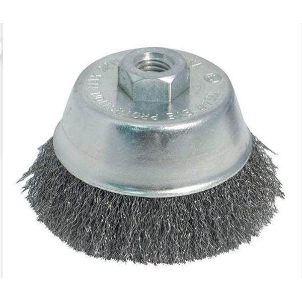 ROK 3" Crimped Wire Cup Brush 45100