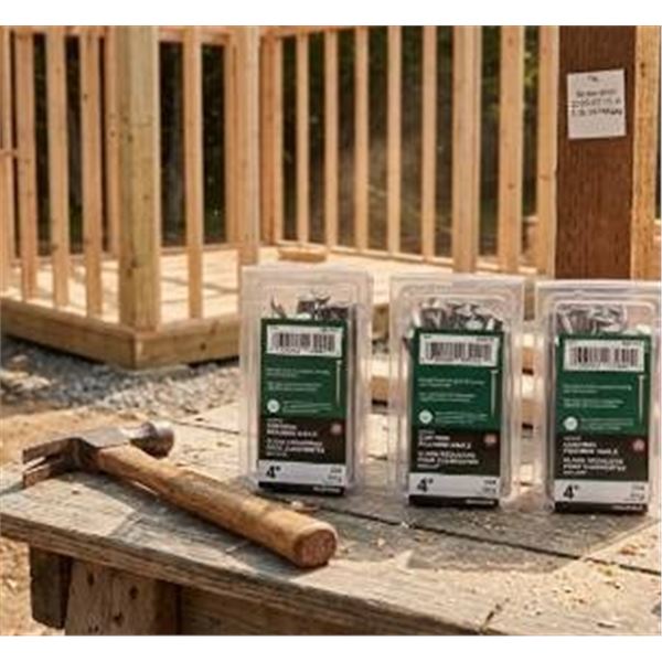 Hillman 4" Common Framing Nails, 3x80 ct