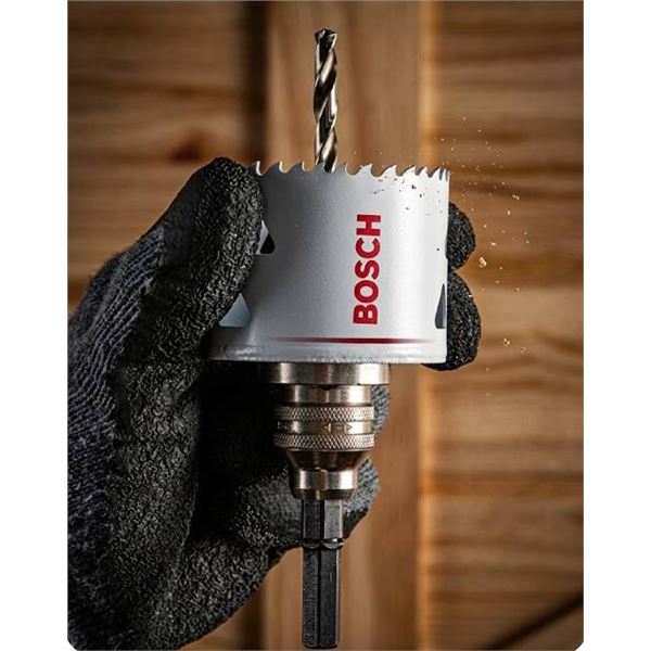 Lot of 2 - Bosch 1-7/8" Bi-Metal Hole Saws HB187