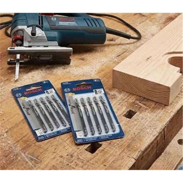 2 Packs Bosch T244D Jigsaw Blades 2 Packs of 5