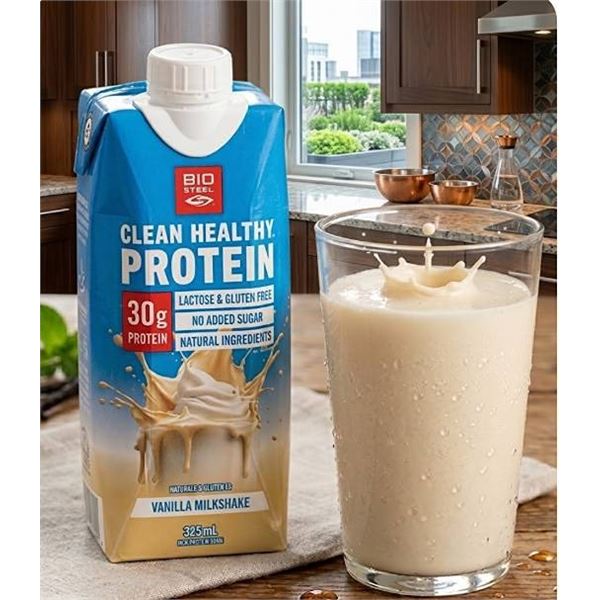 BioSteel Protein Vanilla Milkshake 18-X325ML