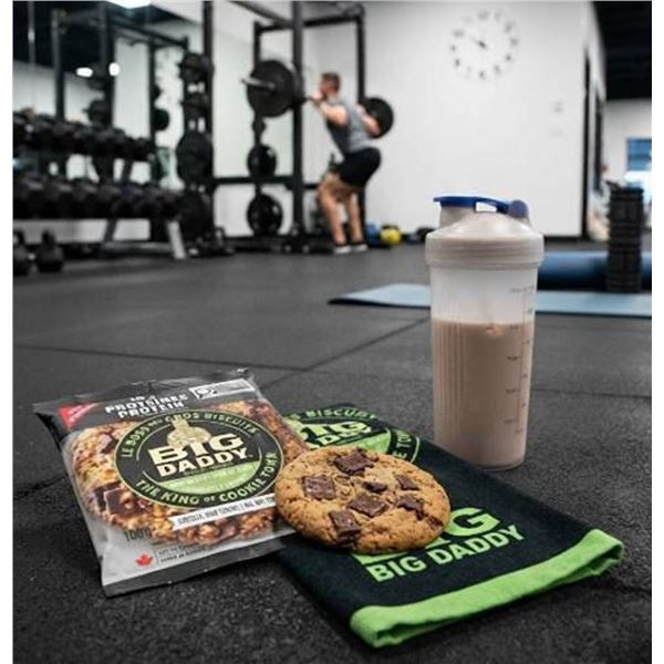 Big Daddy Chocolate & Coconut Protein cookies 6x100g